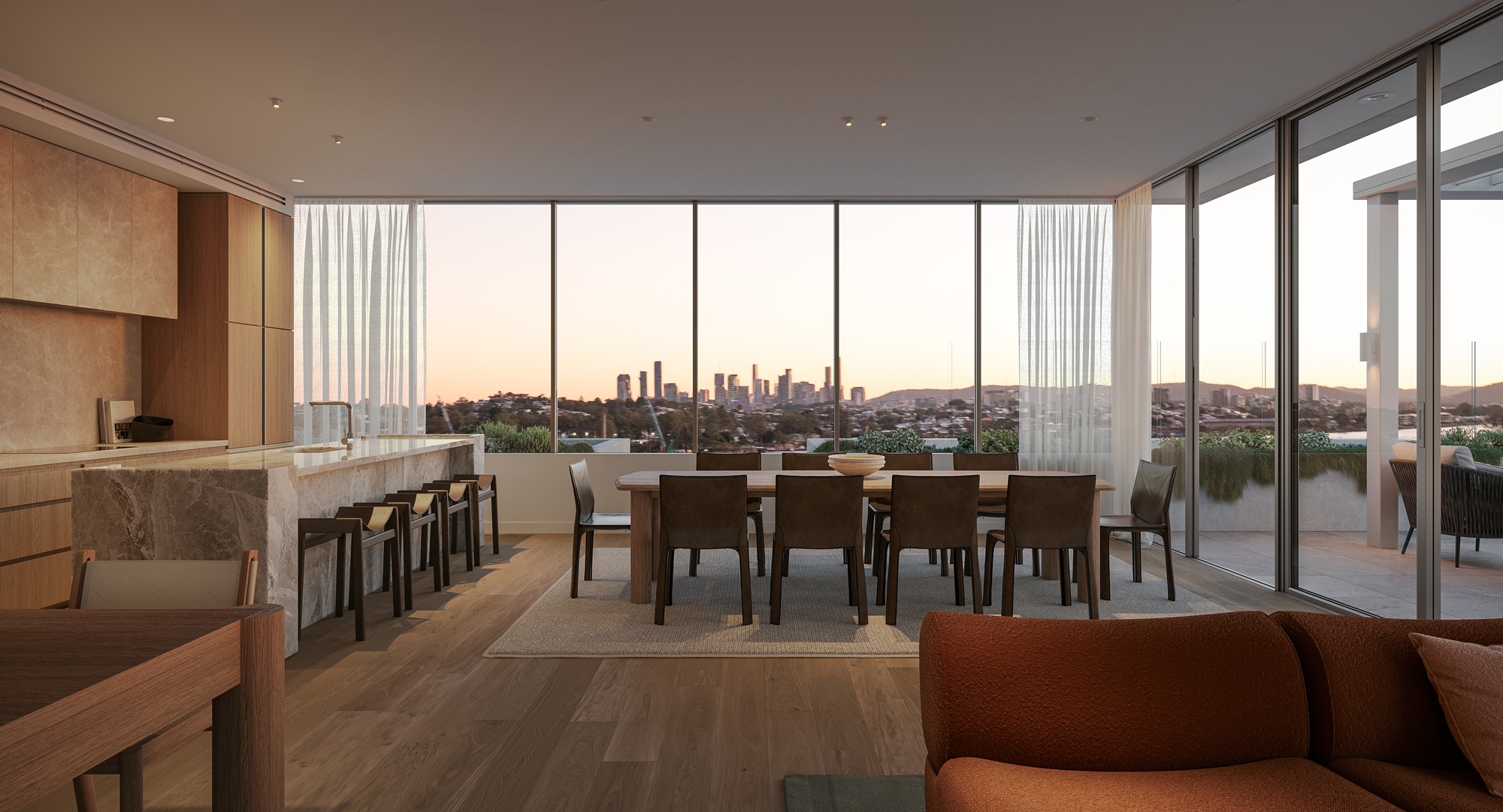 8. Interior Rooftop Private Dining